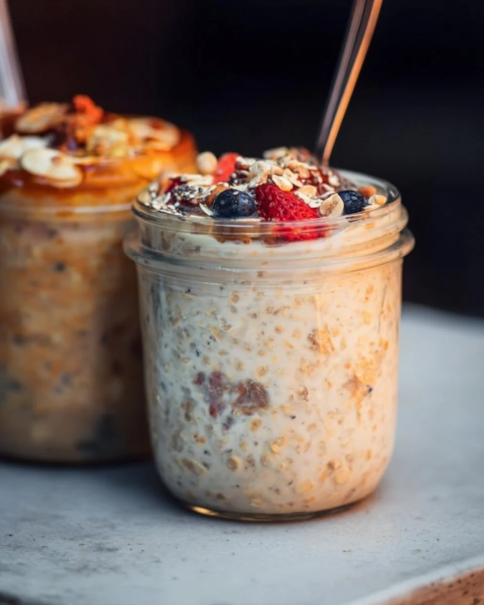 High-Protein Overnight Oats