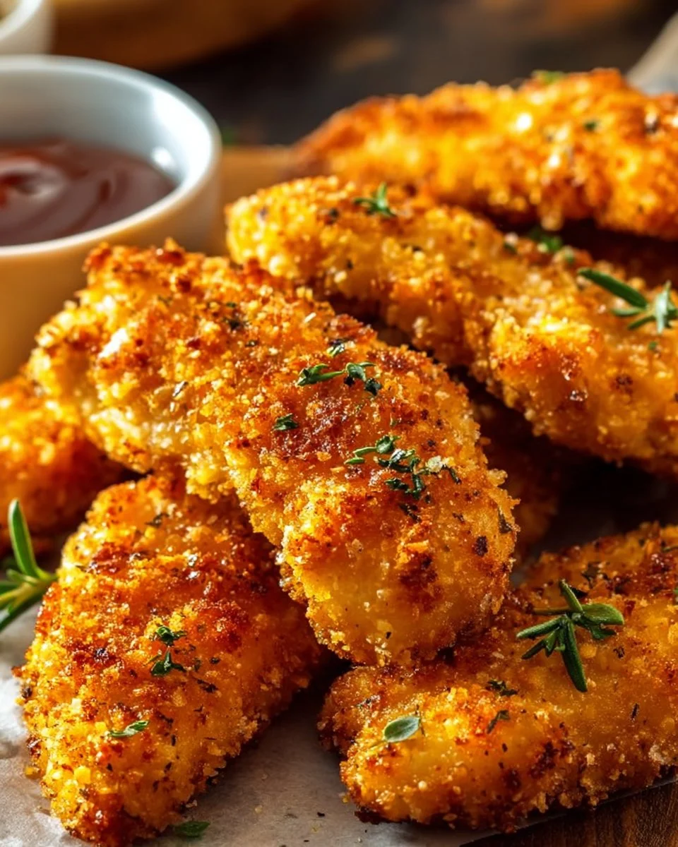 Homemade Baked Chicken Tenders