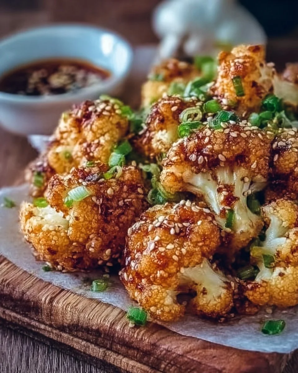 Korean Baked Cauliflower