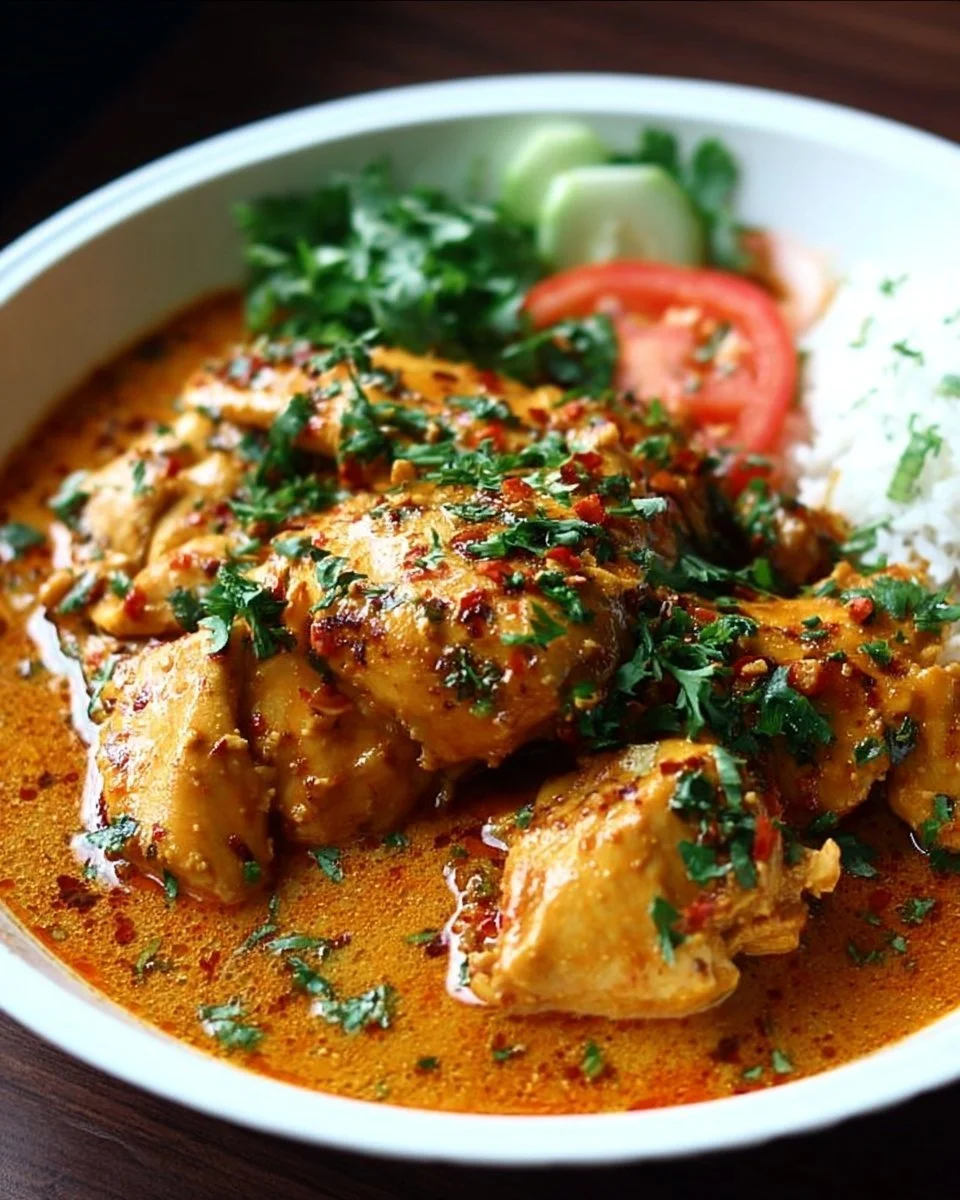 Marry Me Chicken dish with creamy sauce and herbs served on a plate.