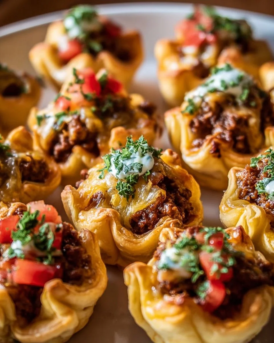 A variety of colorful and delicious party bites served on a platter.