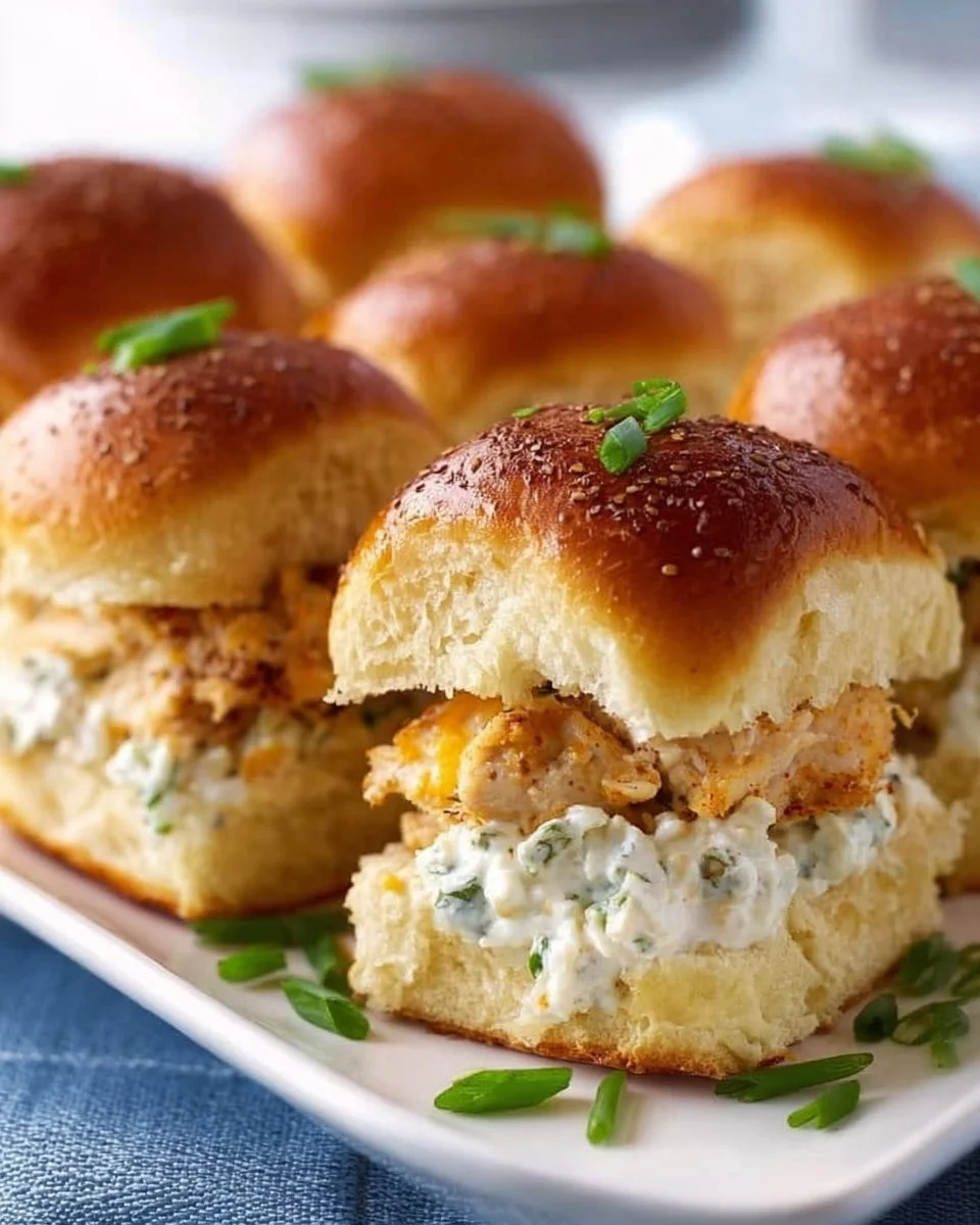 Delicious slider recipes featuring chicken and easy preparations.