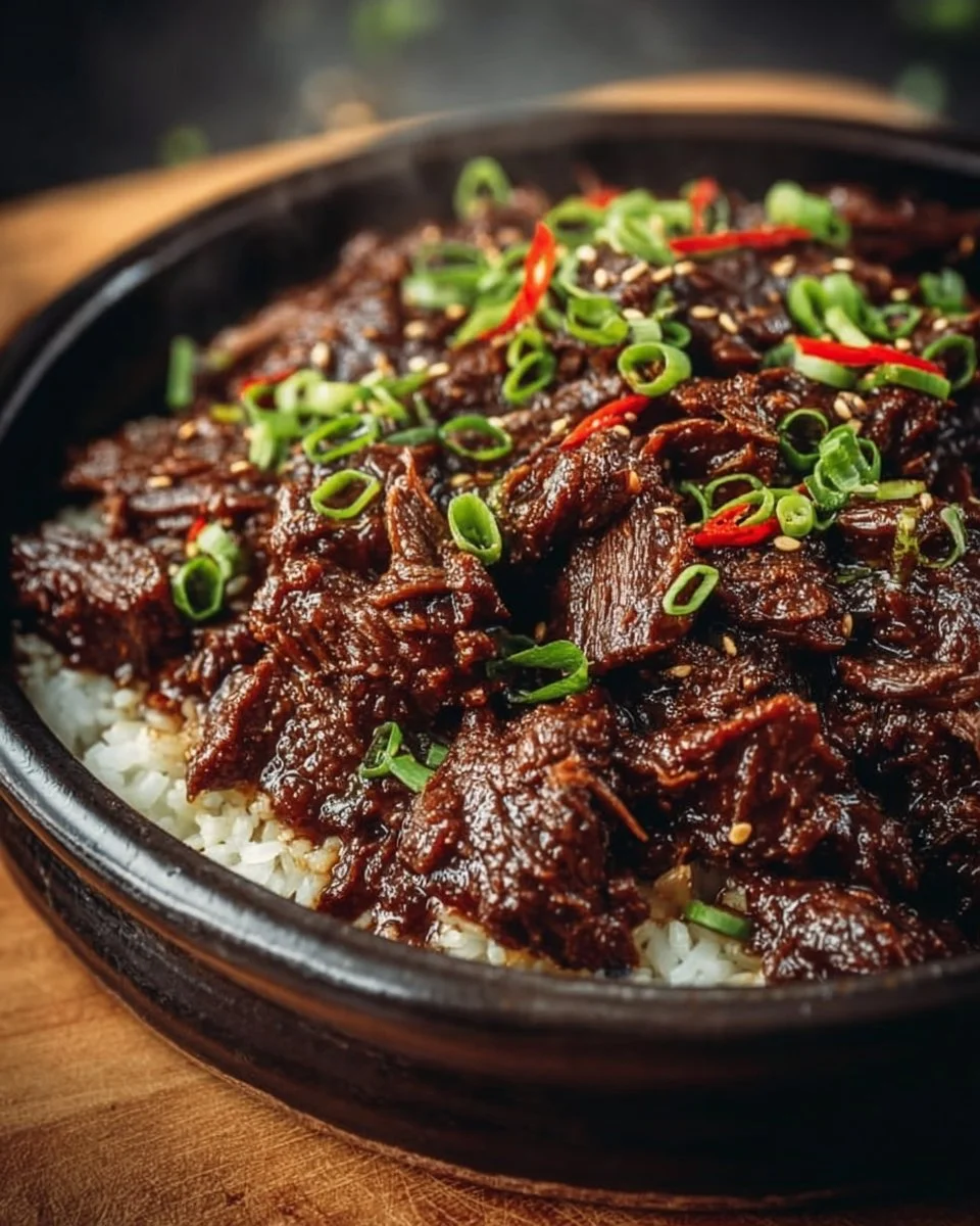 Slow Cooker Korean Beef