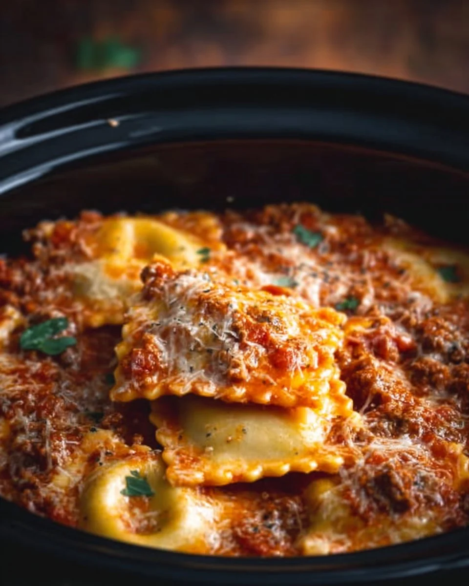 Crockpot Ravioli Lasagna: A Hands-Off, Flavor-Packed Comfort Food Masterpiece