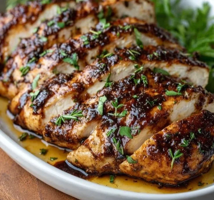 Balsamic Baked Chicken Breast