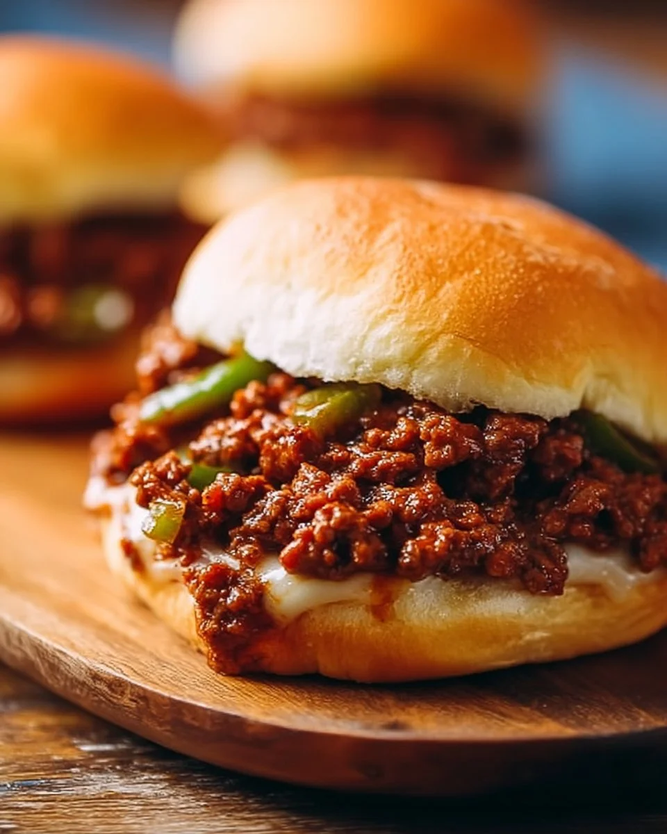 Cheesy Cheesesteak Style Sloppy Joes