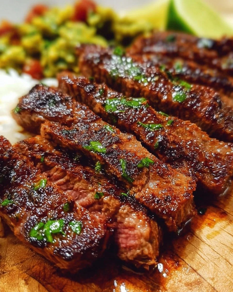 Delicious homemade Chipotle Steak recipe for burritos and bowls.