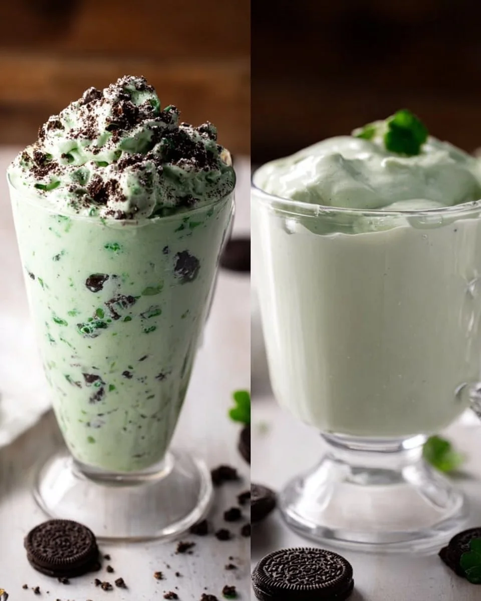 Copycat Oreo Shamrock McFlurry