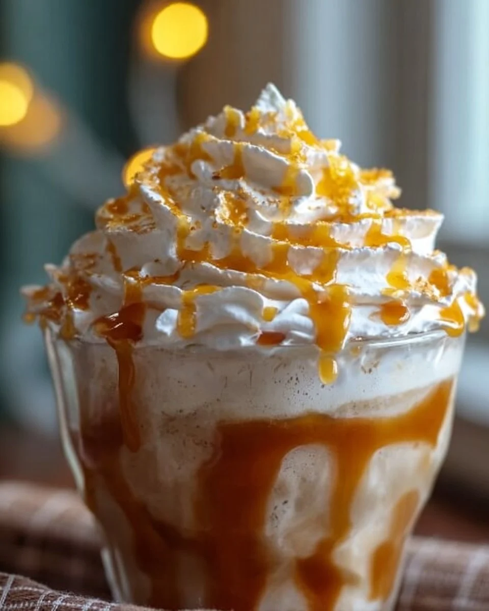 Copycat Starbucks Caramel Frappuccino