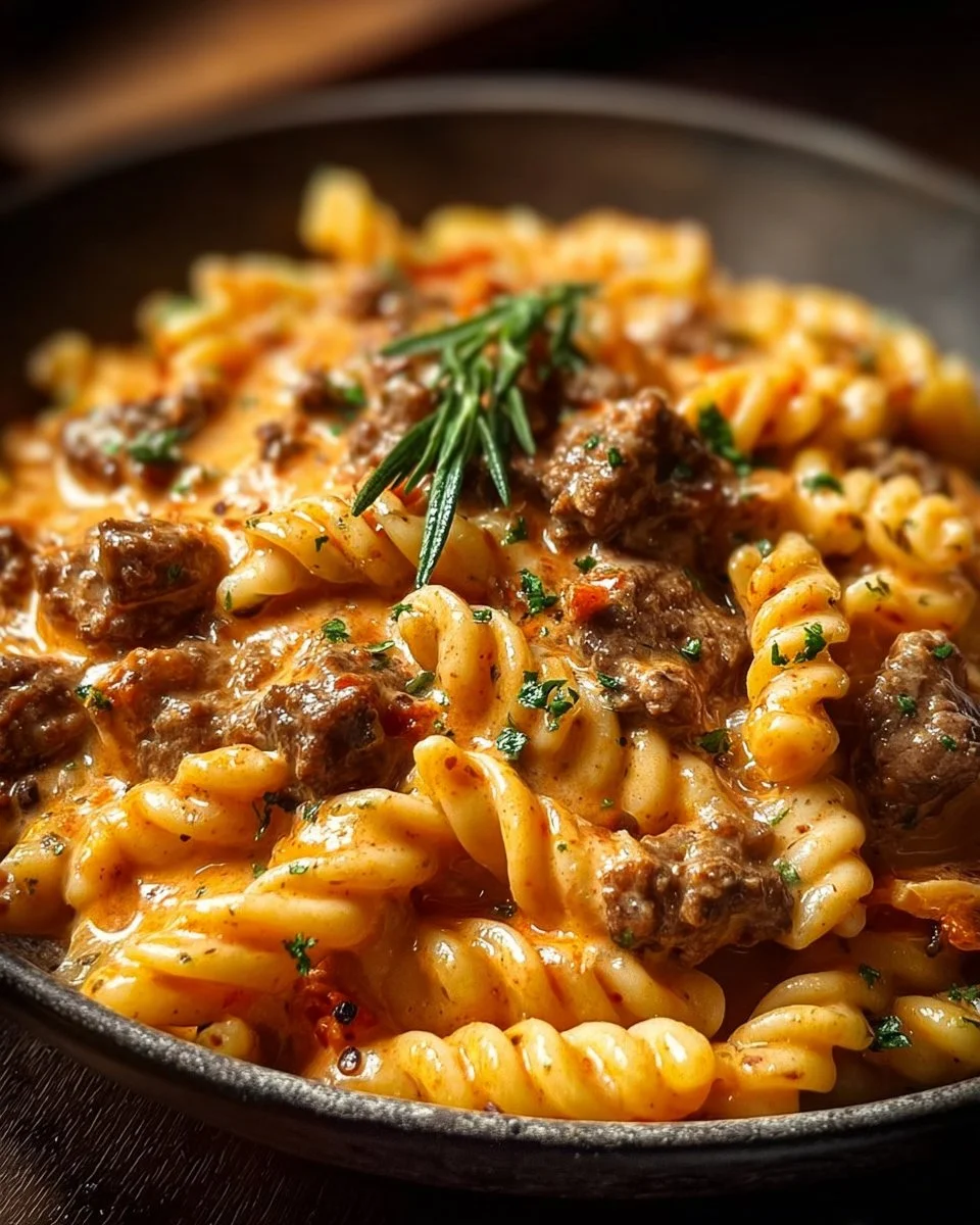Creamy Beef Pasta
