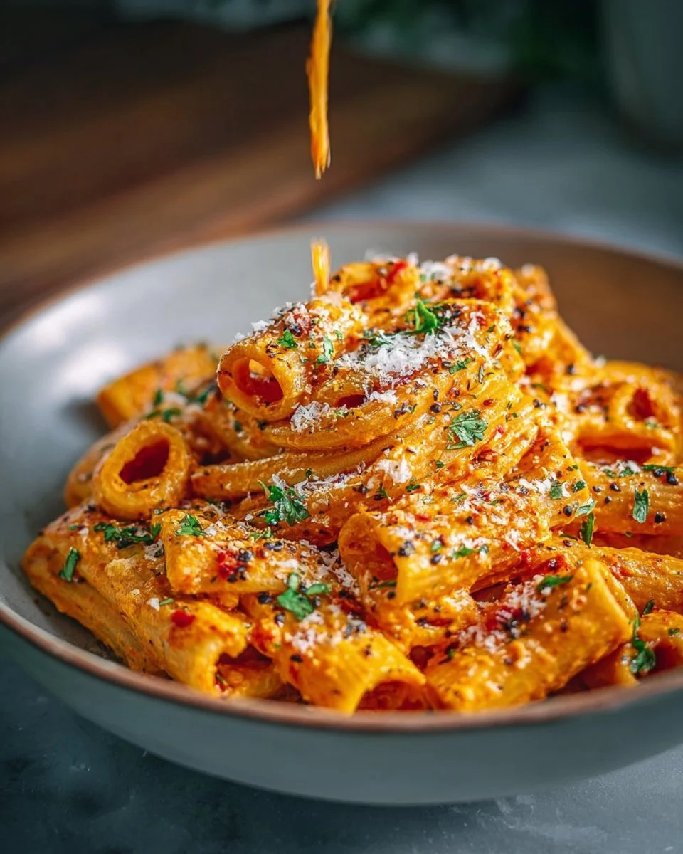 Creamy Tomato Garlic Pasta