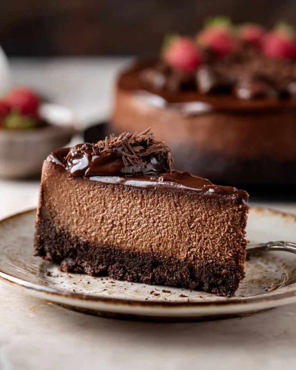 Gluten-Free Chocolate Cheesecake