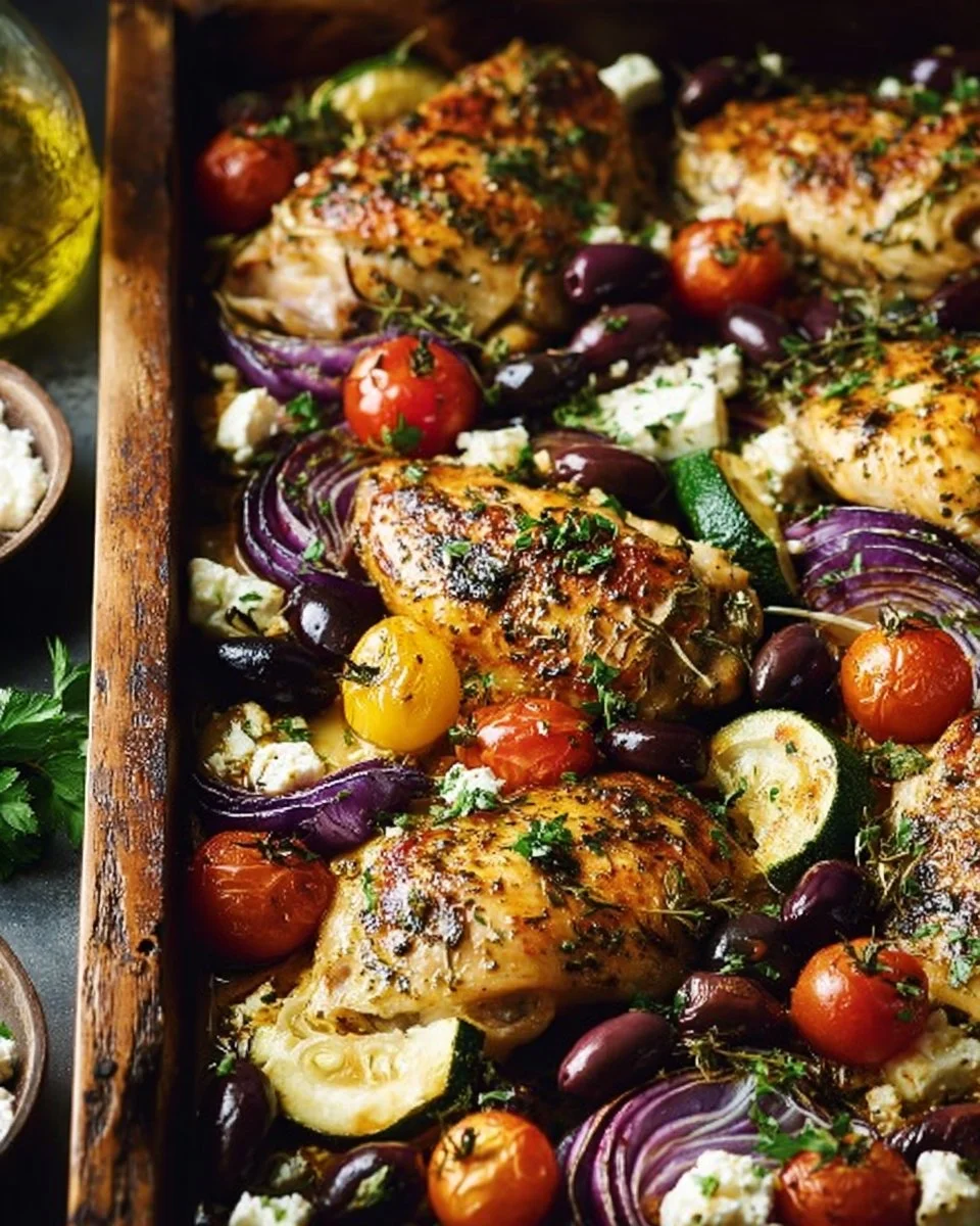 Greek Sheet Pan Chicken
