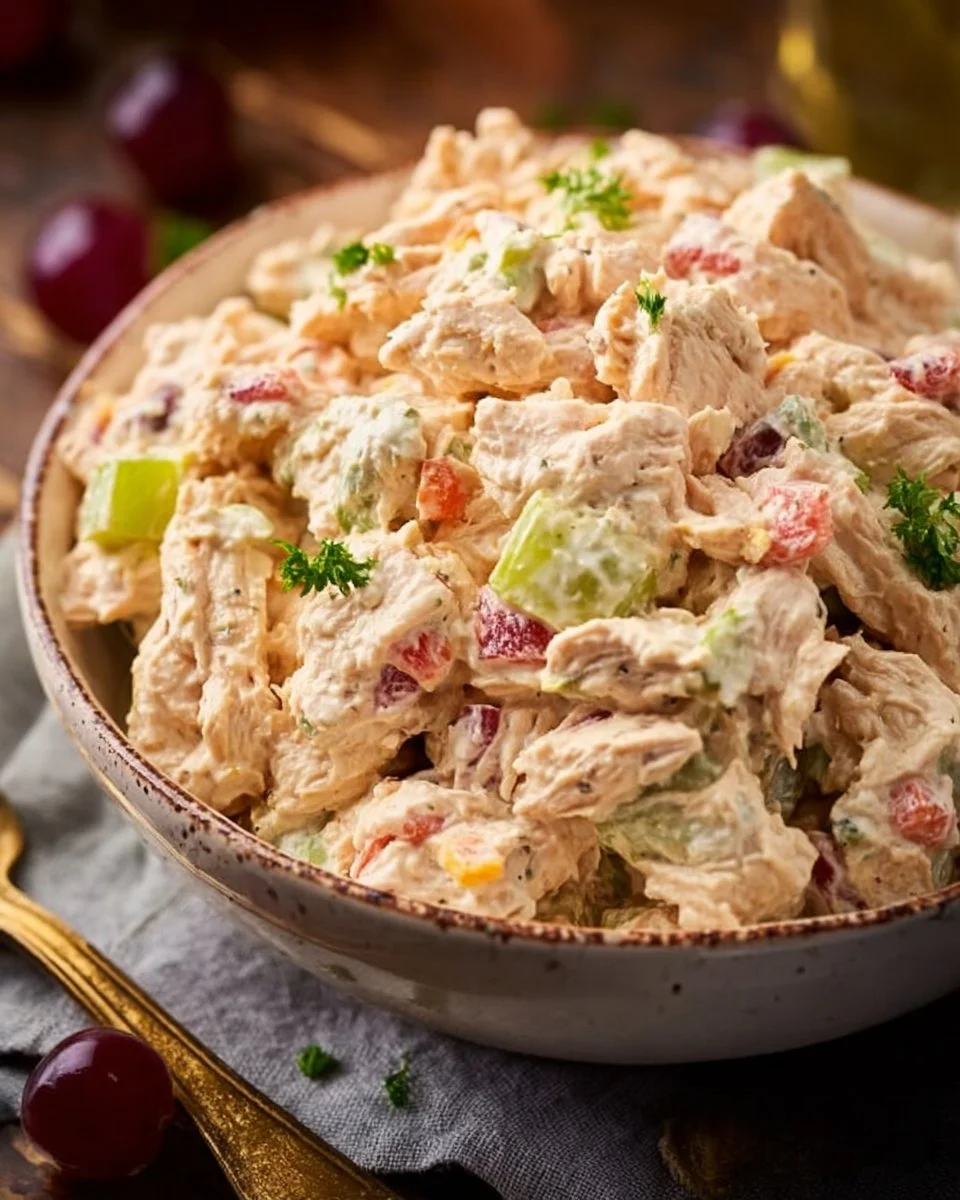 High Protein Chicken Salad