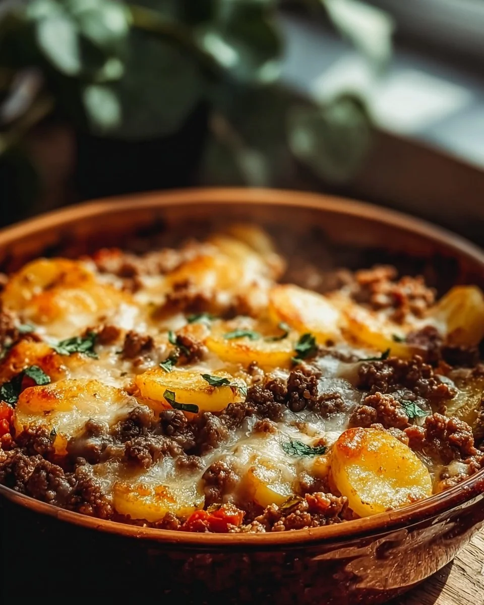 Hobo Casserole with Ground Beef