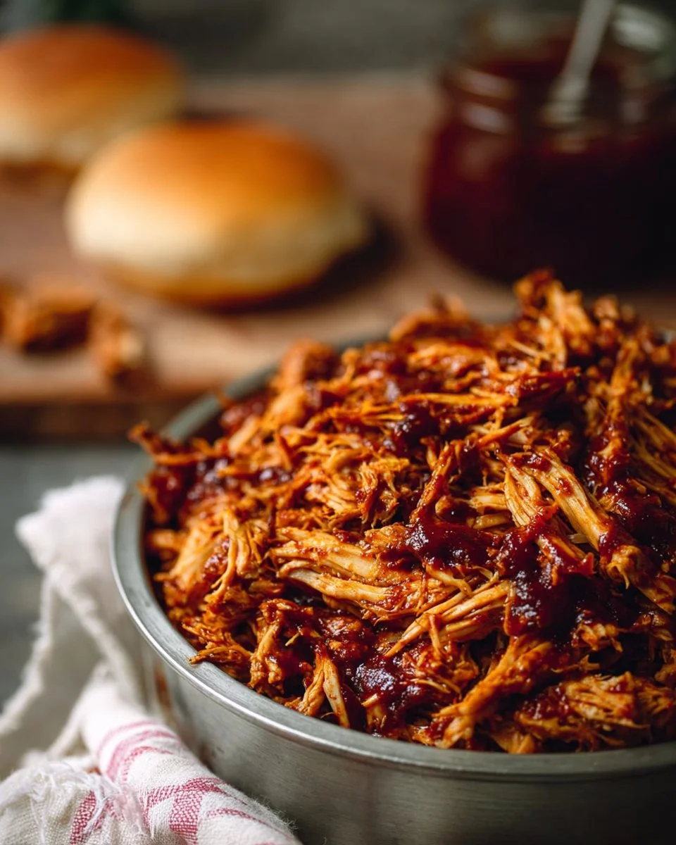 Instant Pot BBQ Pulled Chicken