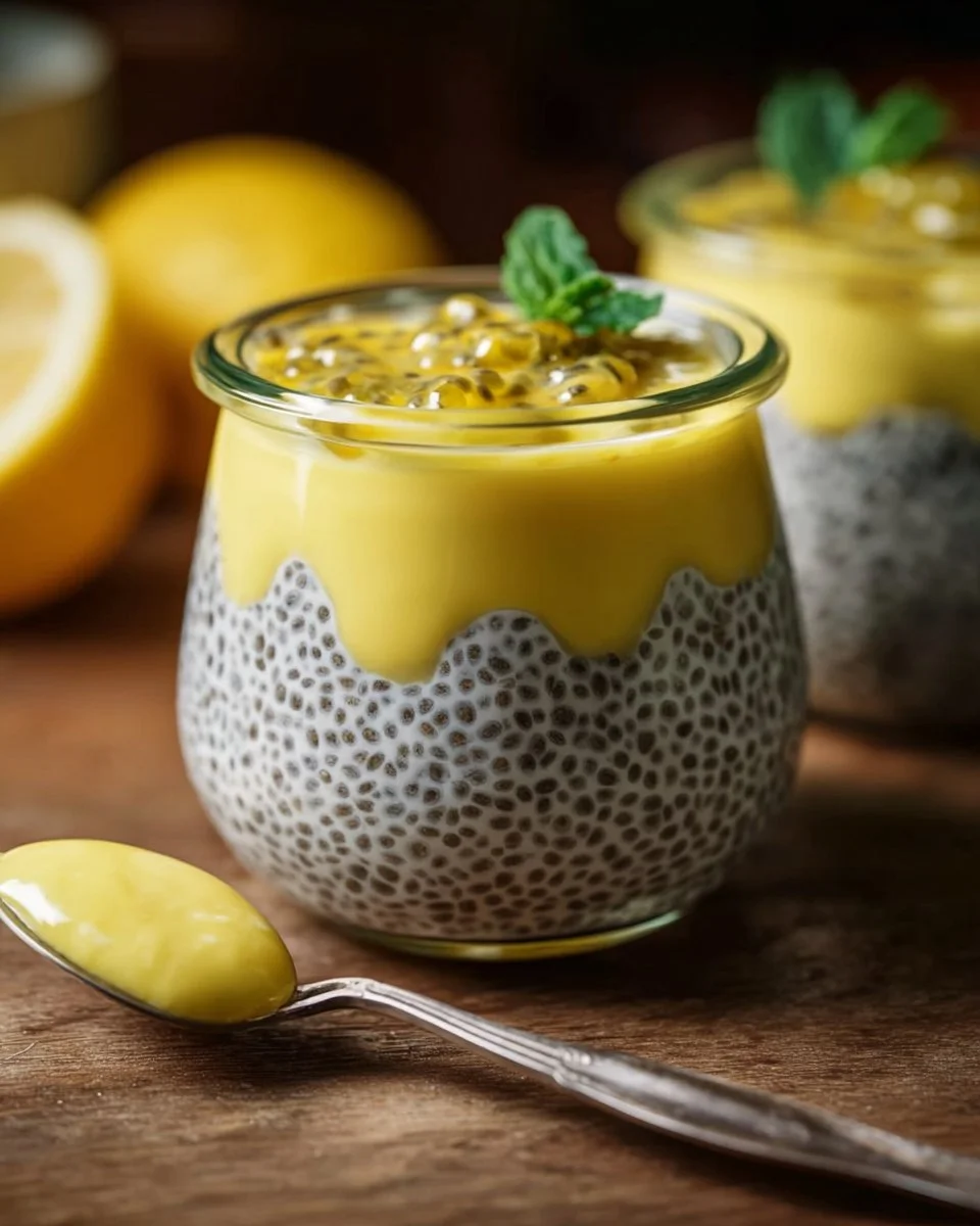 Lemon Chia Seed Pudding