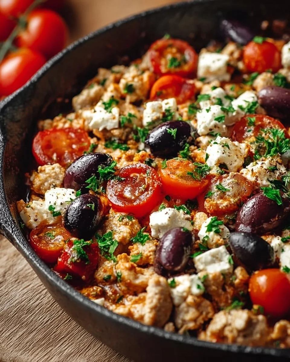 Mediterranean Chicken Skillet