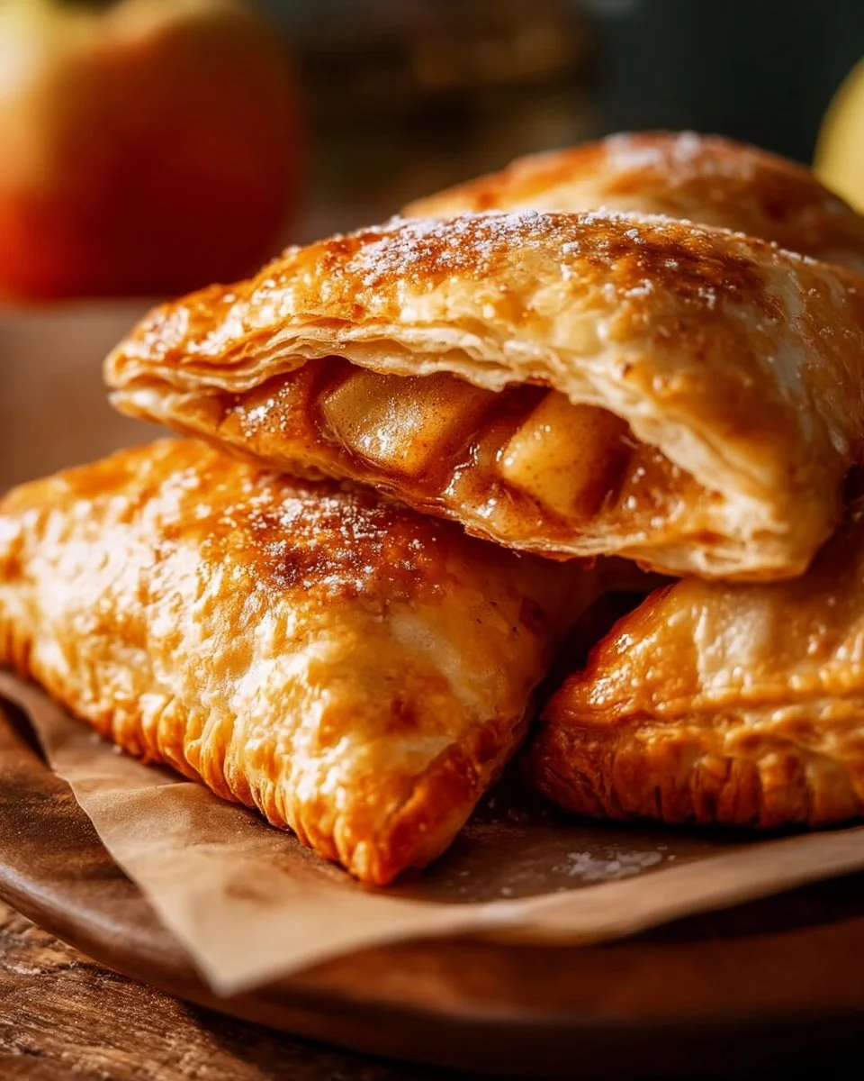 Quick Croissant Apple Turnovers
