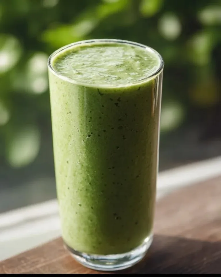 Reese Witherspoon's delicious green smoothie recipe full of healthy ingredients.
