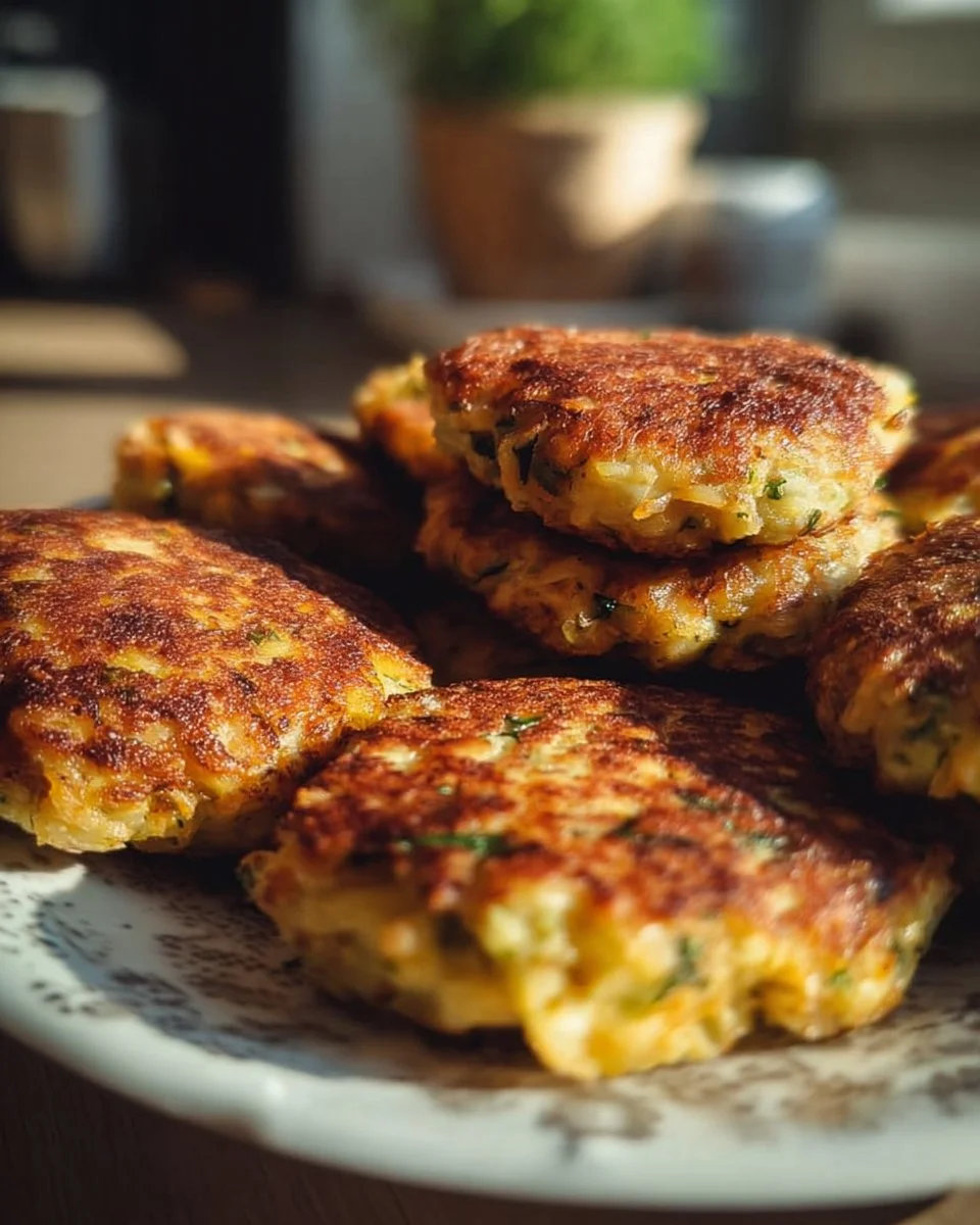 Vegetarian Cabbage and Cheese Patties