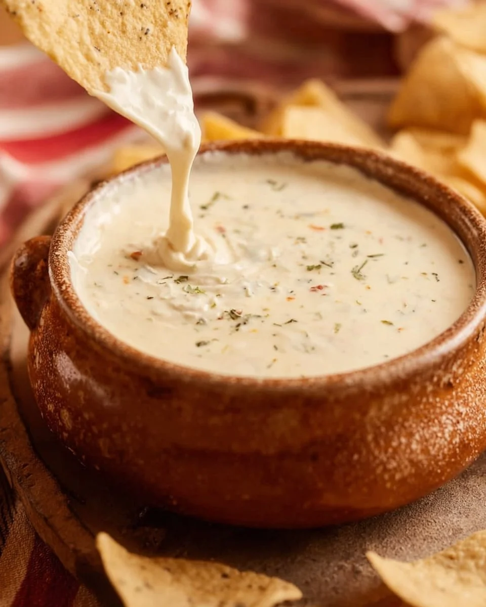 Best Mexican White Cheese Dip
