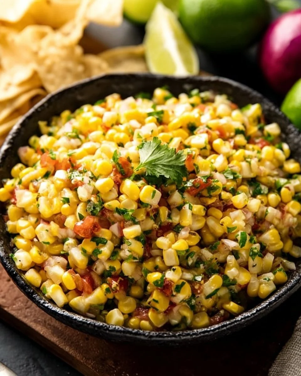 Chipotle Copycat Corn Salsa