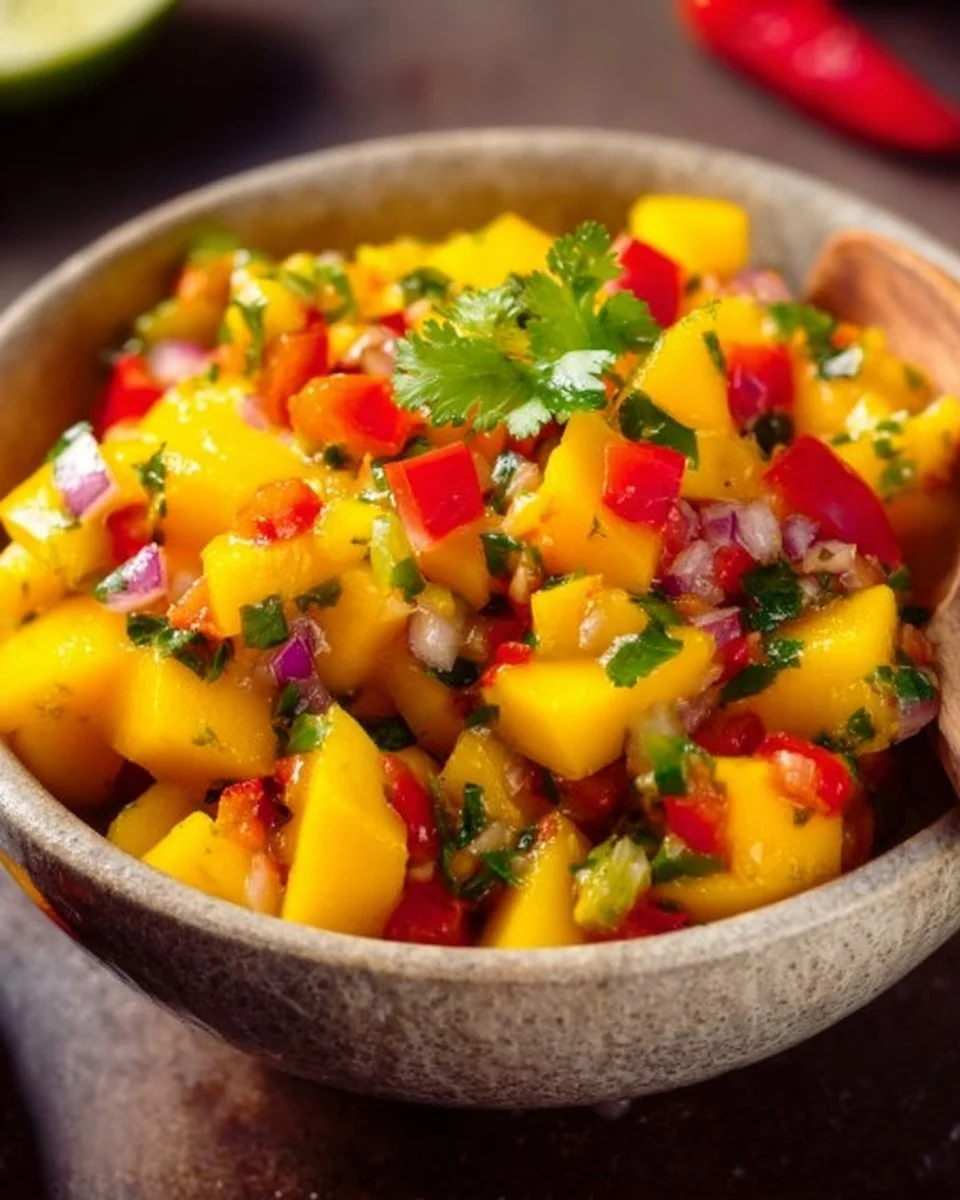 Easy Mango Salsa
