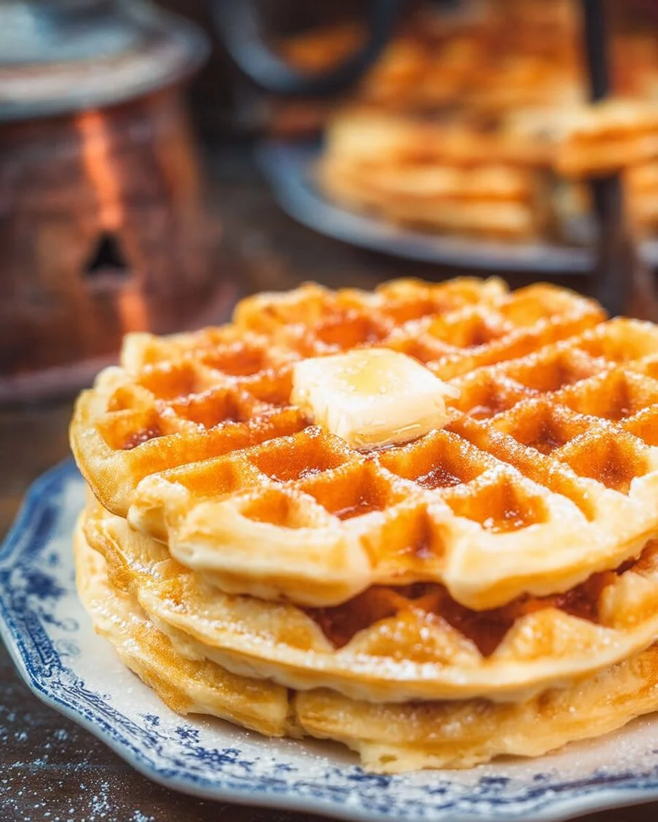Fluffy Belgian Waffles