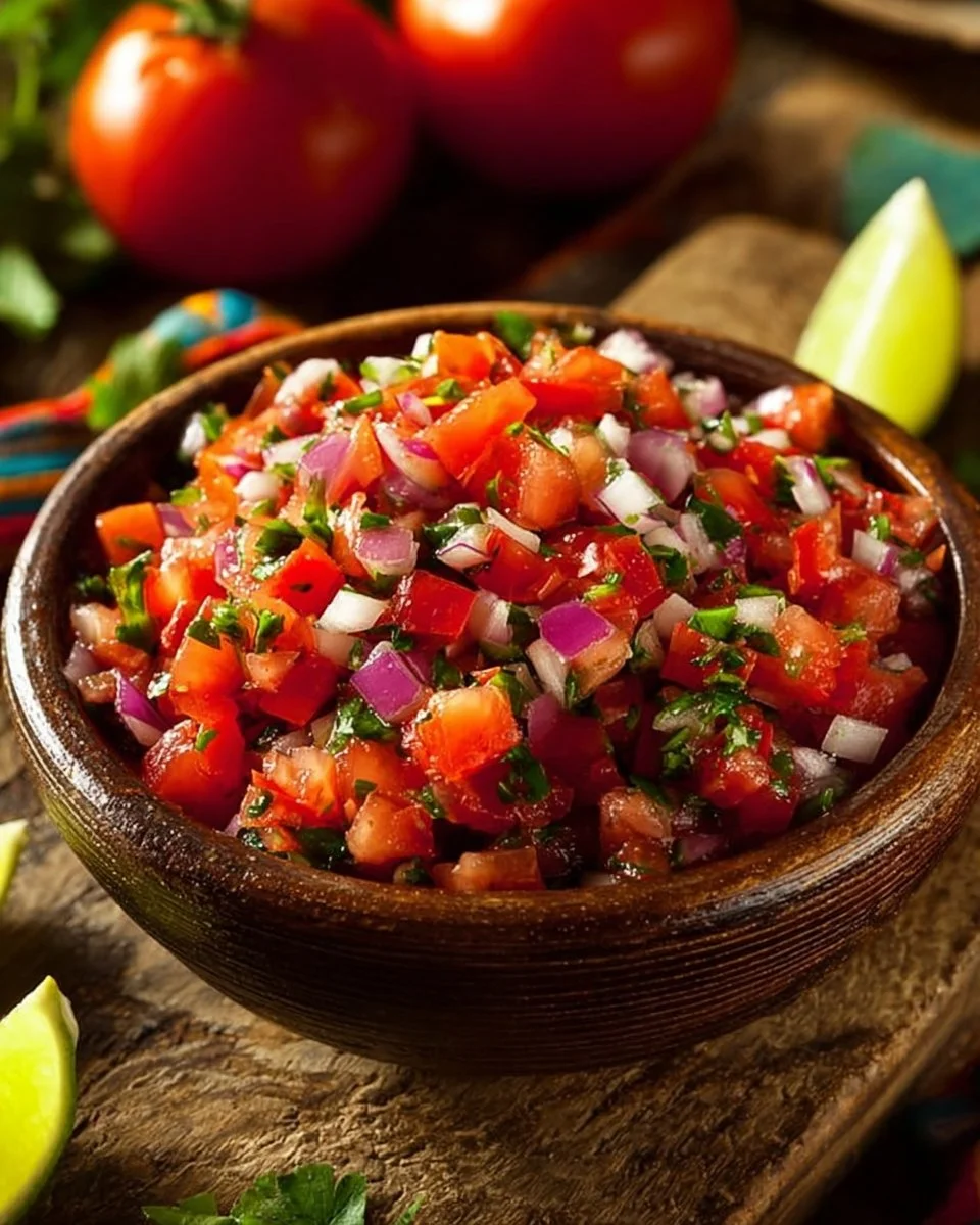 Fresh and Authentic Pico de Gallo