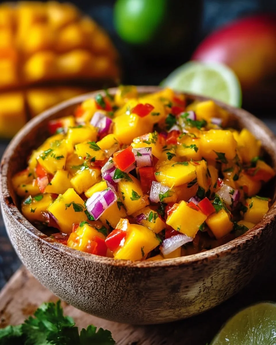Guilt-Free Fresh Mango Salsa