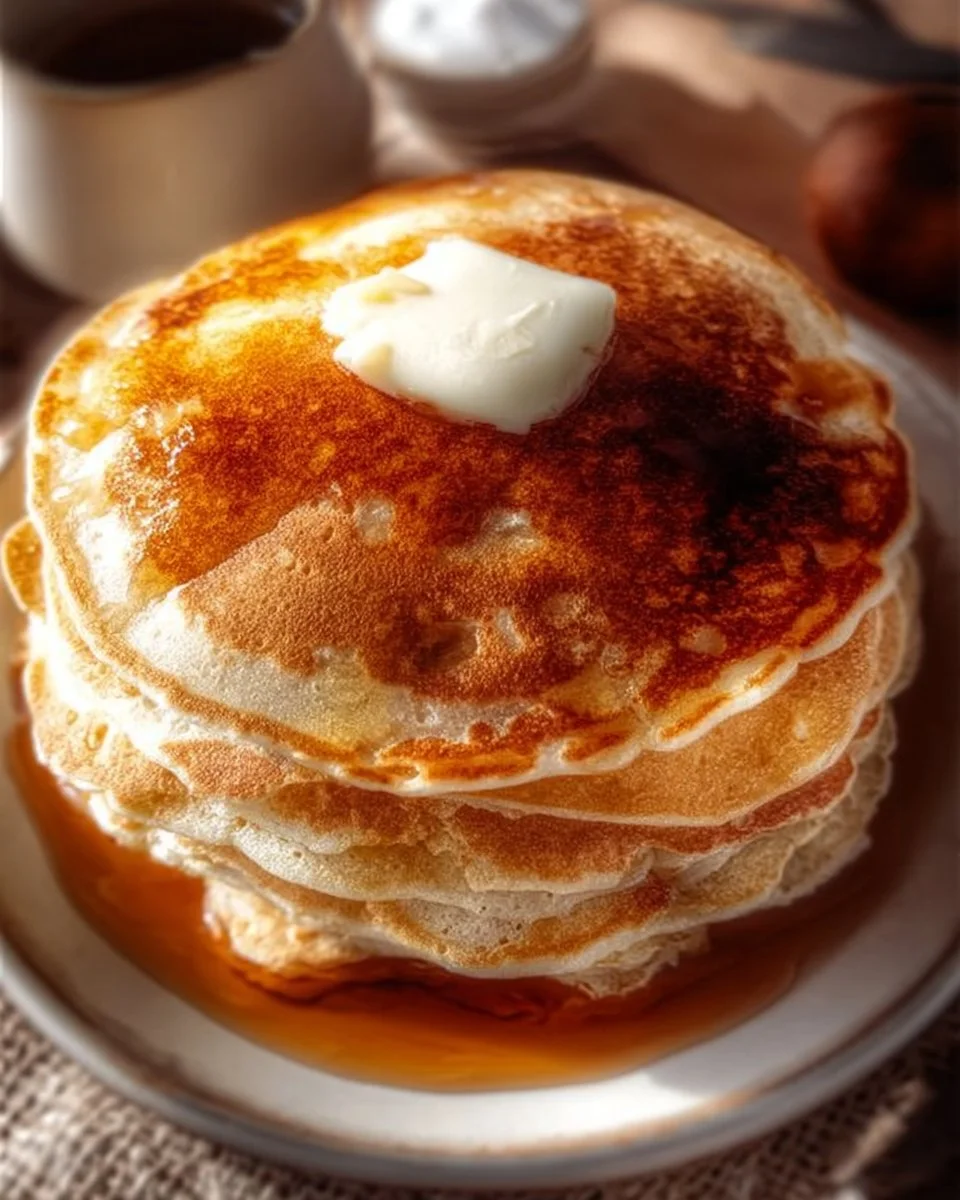 Vanilla Cinnamon Buttermilk Pancakes