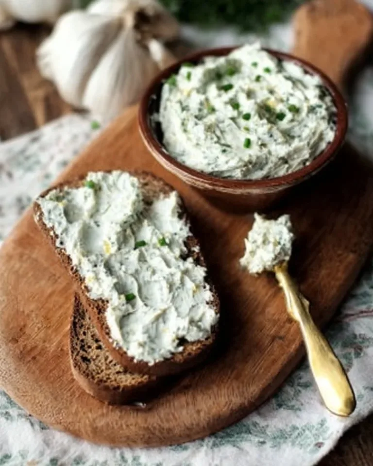 Benedictine Spread served on fresh bread