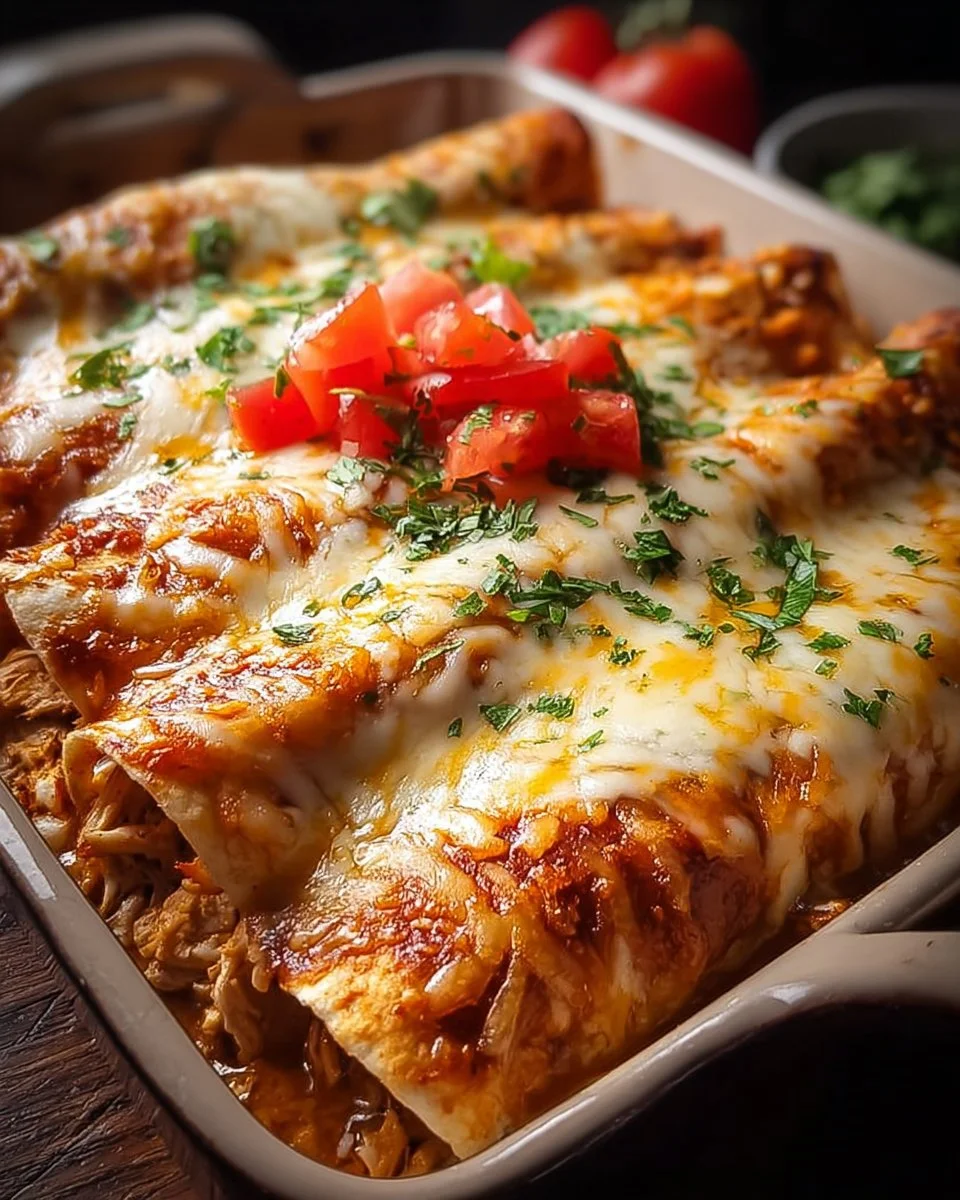 Cheese Chicken Enchiladas