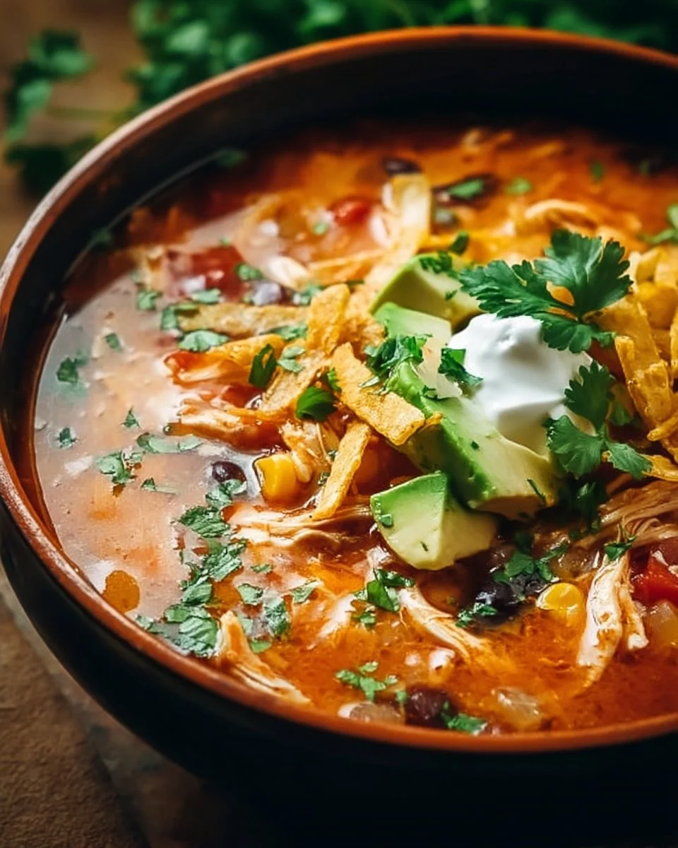 Classic Chicken Tortilla Soup