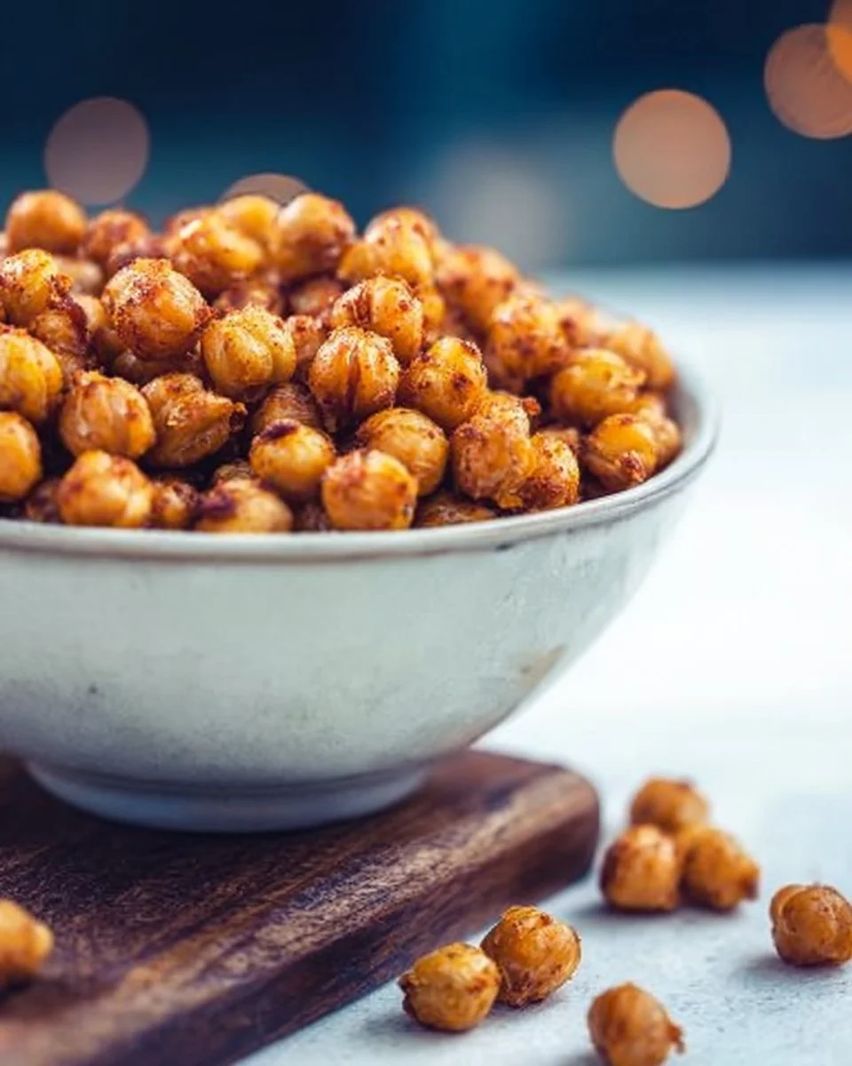 Crispy Roasted Chickpeas