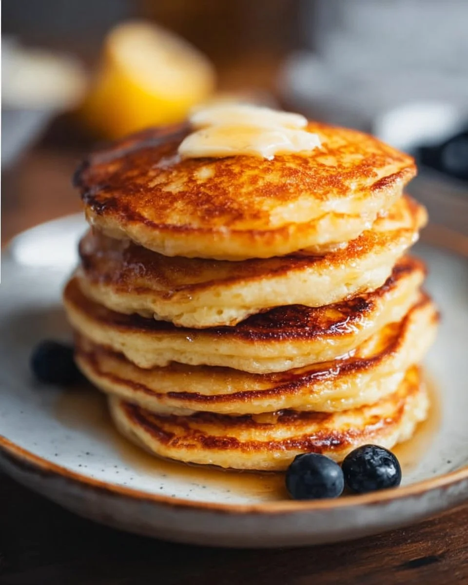 Fluffy Lemon Ricotta Pancakes