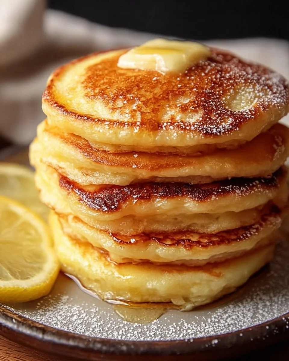 Fluffy Lemon Ricotta Pancakes