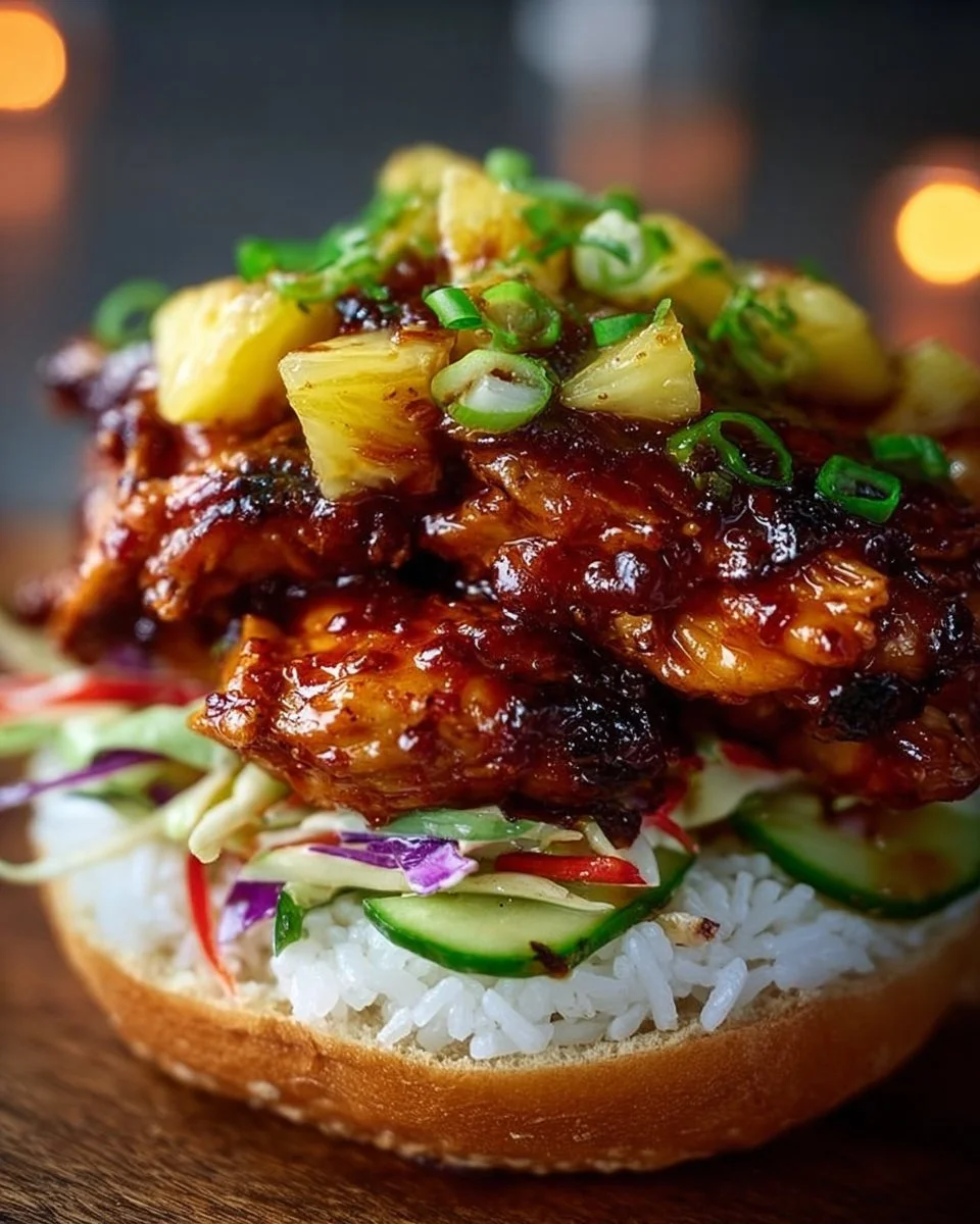 Hawaiian Turn-Turn Chicken Stack