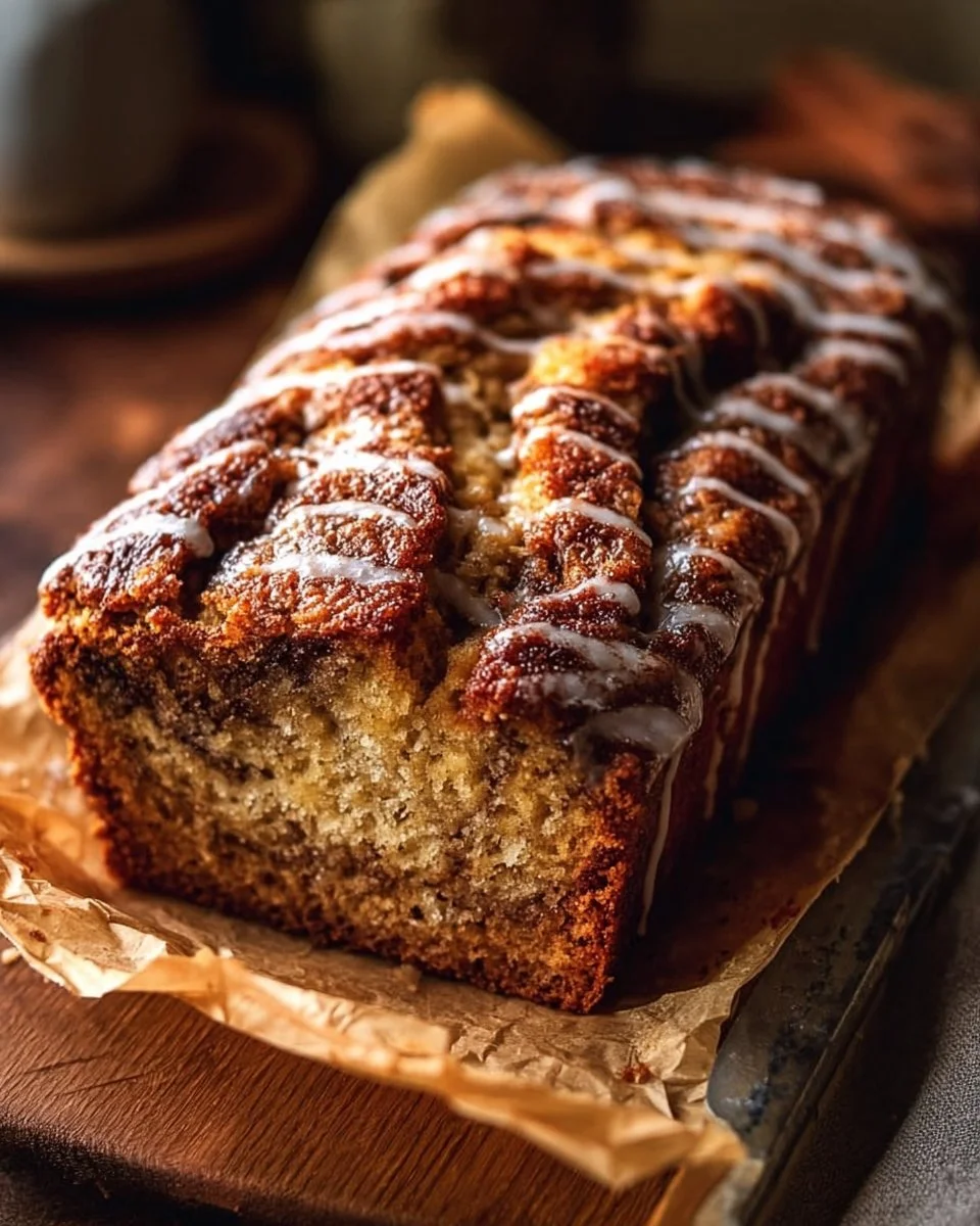 Homemade Cinnamon Swirl Banana Bread – Perfect for Brunch!