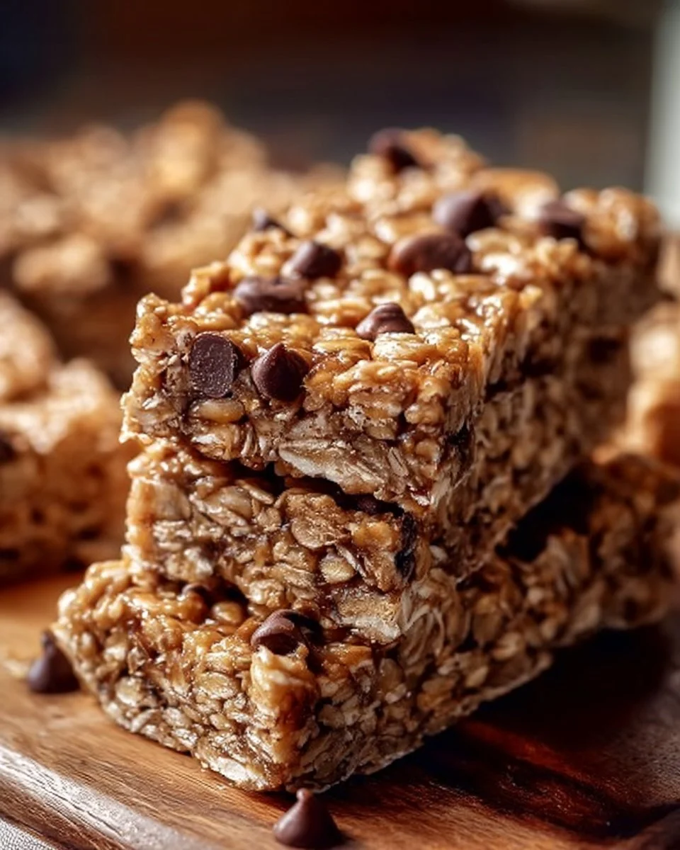 Homemade No Bake Granola Bars
