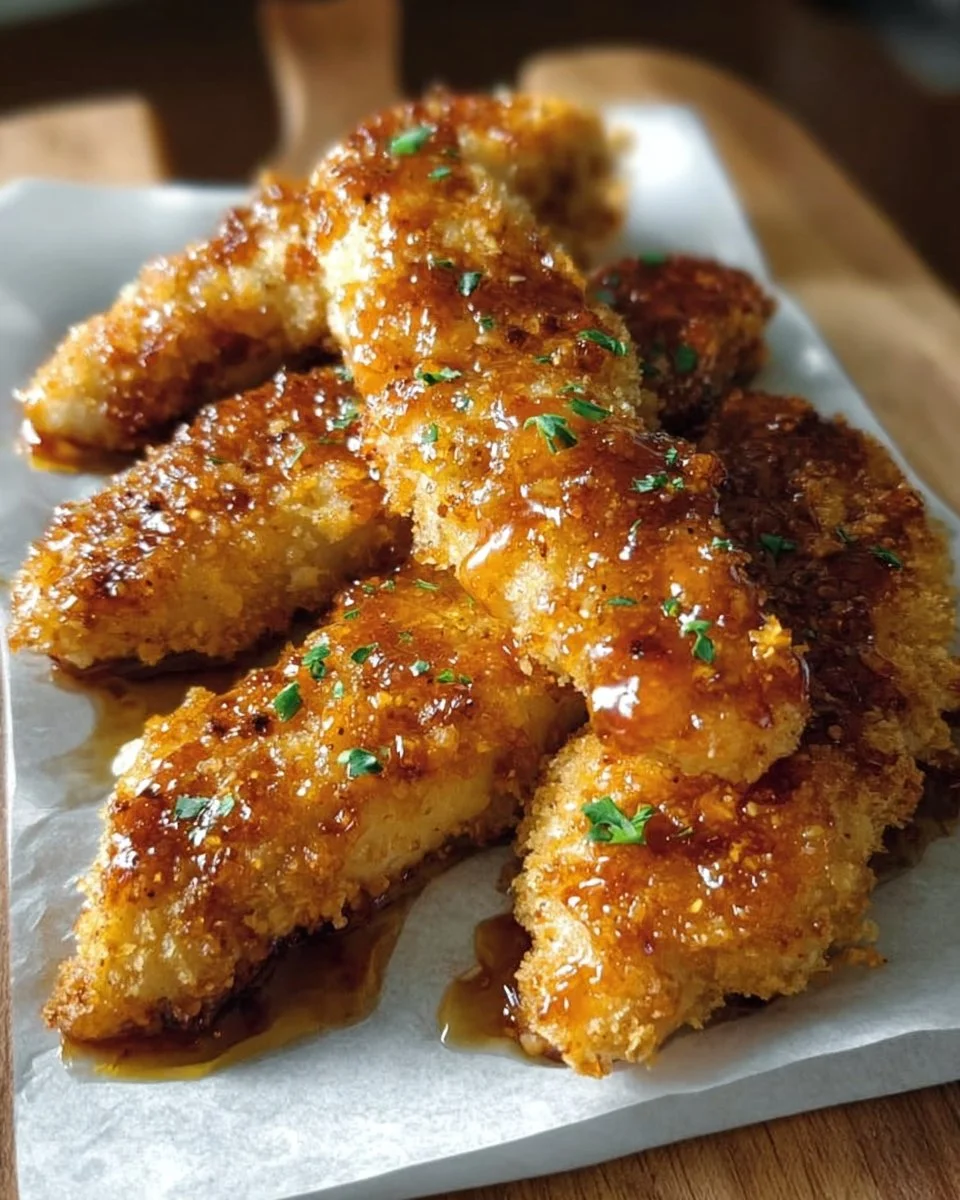 Irresistible Air Fryer Honey Butter Garlic Chicken Tenders