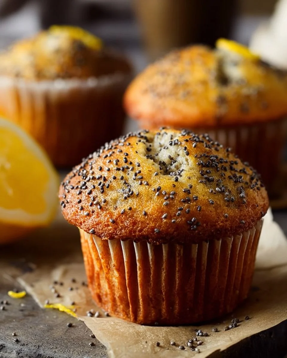 Lemon Poppy Seed Muffins