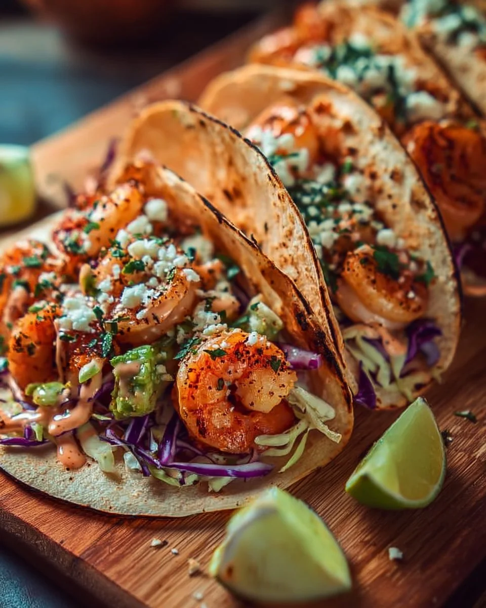 Mouthwatering Shrimp Tacos