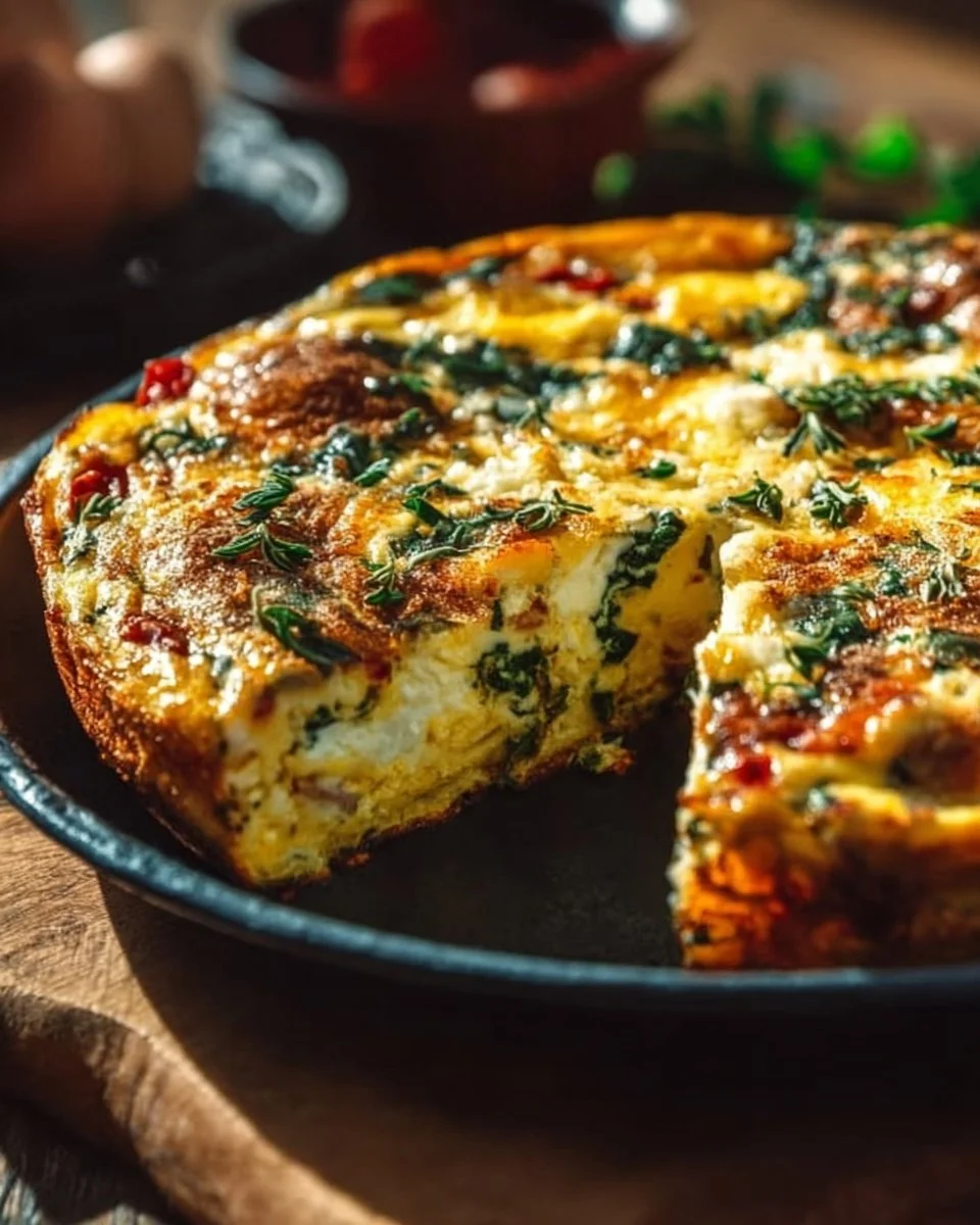 Oven-Baked Veggie Frittata