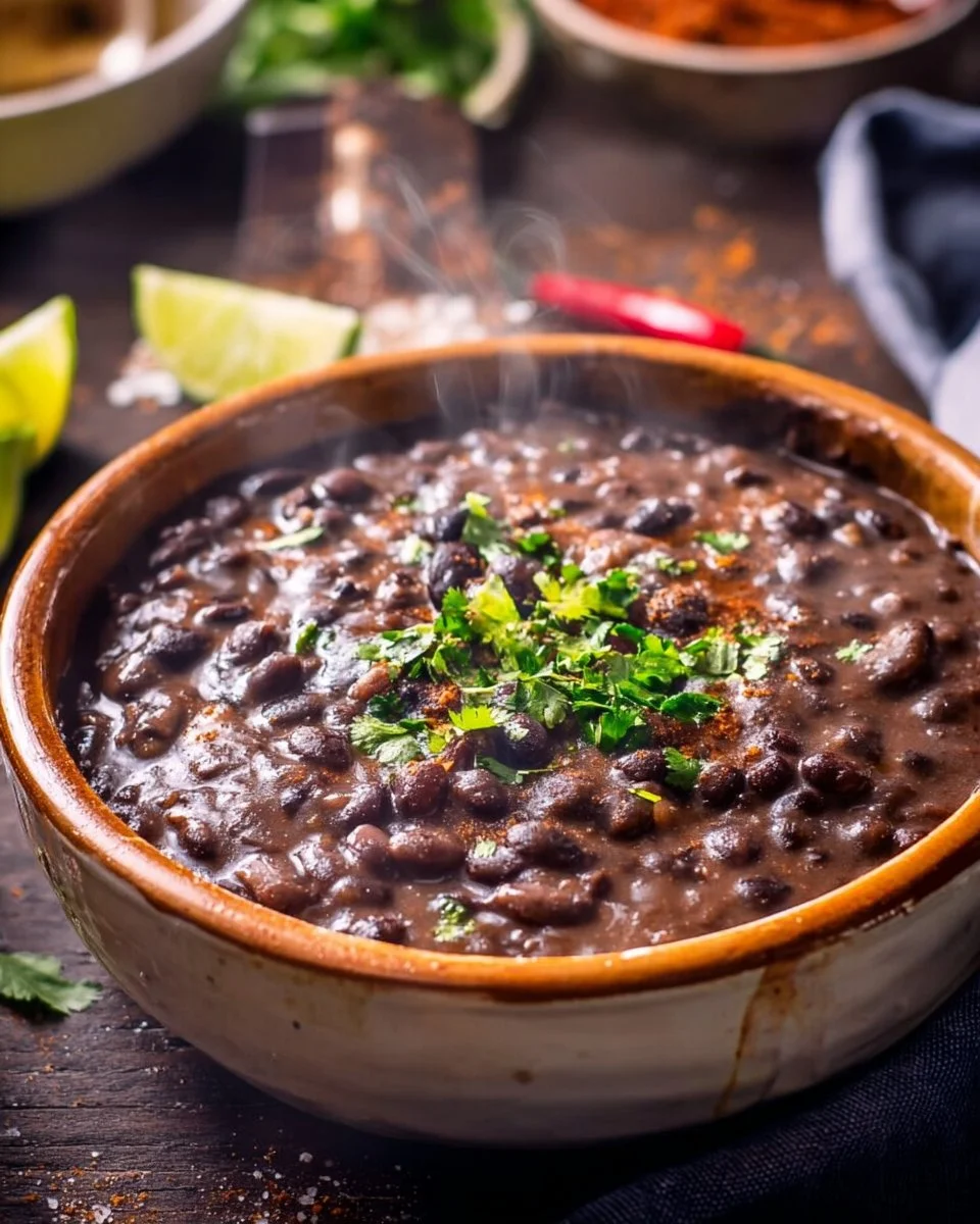 Refried Black Beans