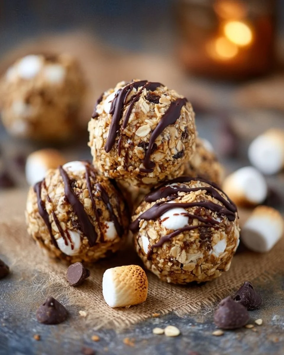 S'mores Energy Bites