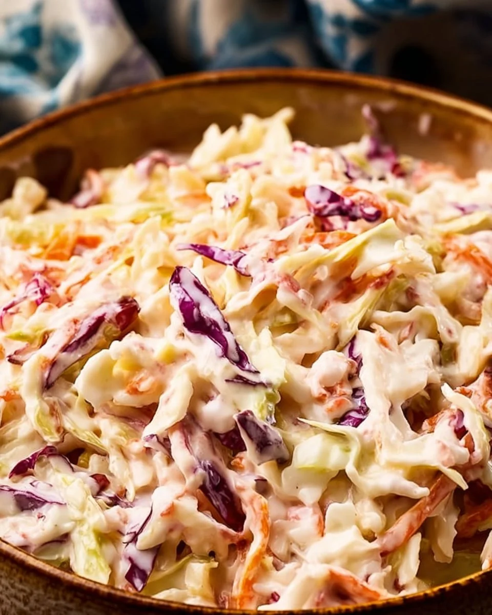 The Best Coleslaw Recipe - Savory Nothings